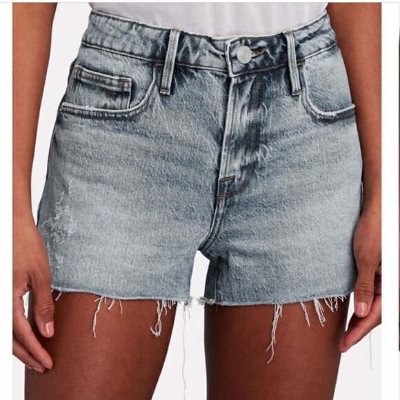 NEW Frame Le Grand Garçon Short in Hideaway Size 32 - Picture 1 of 10